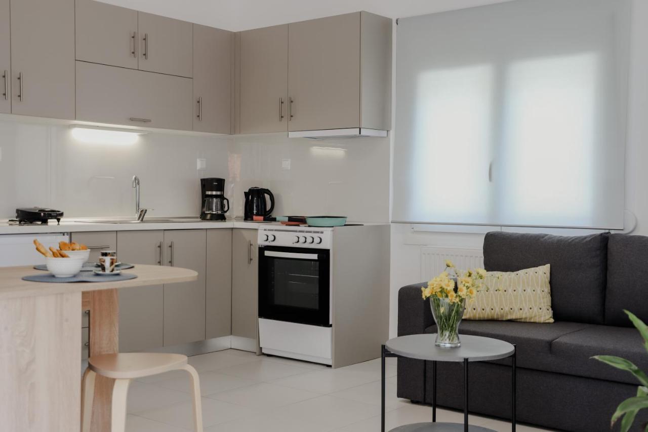 Apartmán The Olive House Néa Péramos Exteriér fotografie